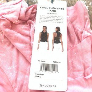 ALO Yoga Cool Elements Tank in Flamingo